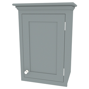 500mm shaker in-frame single door wall cabinet